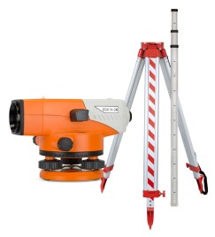 Нивелирный комплект RGK N-24 + штатив + рейка