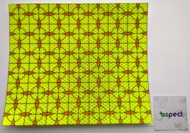 Отражатель пленочный 30*30 мм (42 шт.) ОП30+ желтый