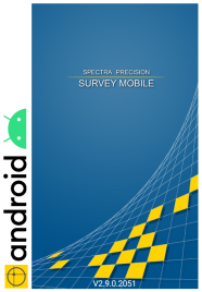 Программное обеспечение Spectra Precision Survey Mobile