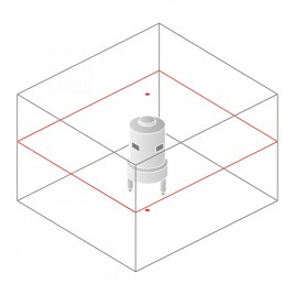 Лазерный нивелир NEDO SIRIUS1 HV + ACCEPTOR1