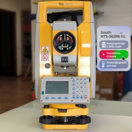 Тахеометр SOUTH NTS-362R6 (Створоуказатель)